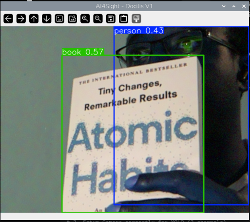 Detection: Book and Person