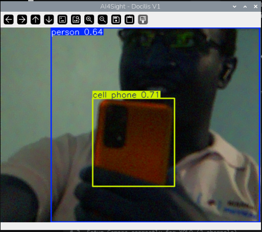 Detection: Person and Handheld Device